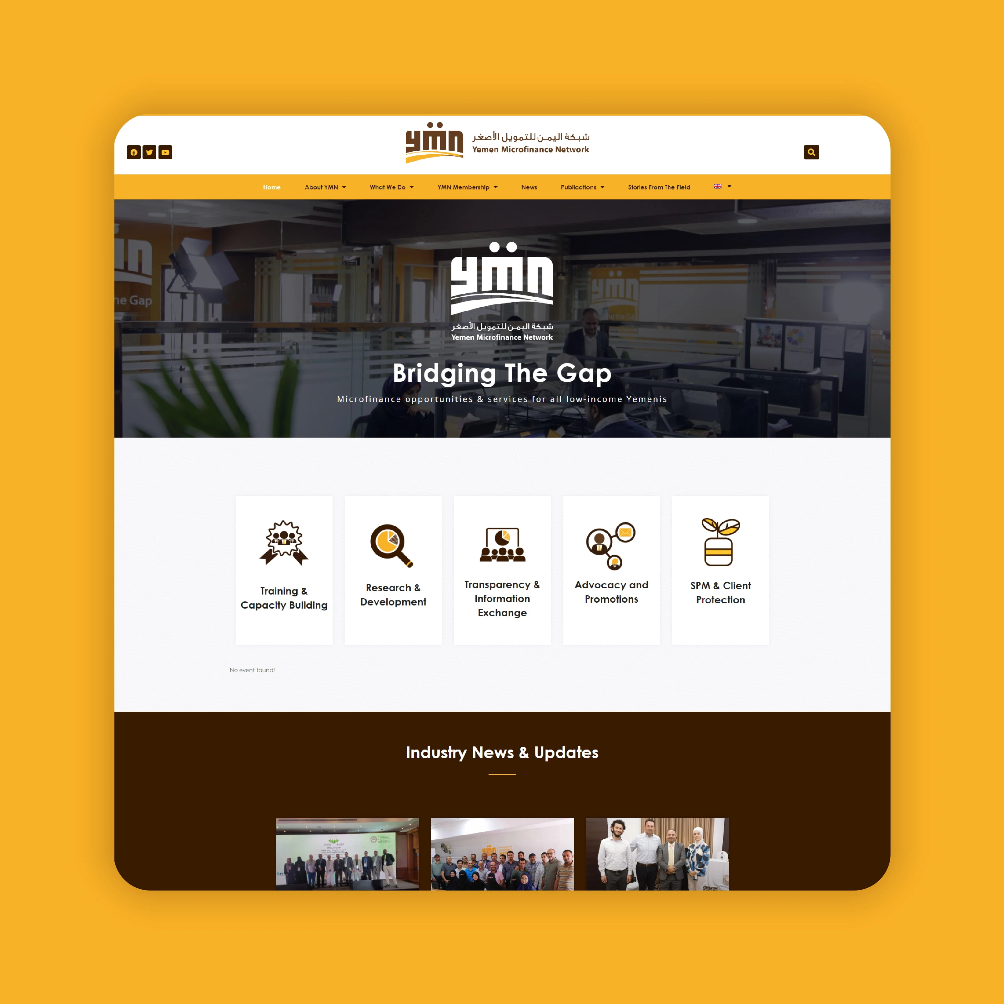 Yemen Microfinance Network website